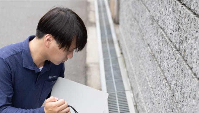 写真：現地調査